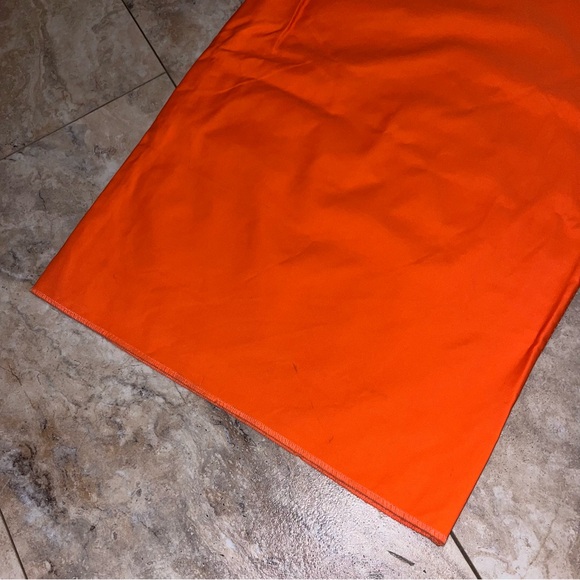 Off-White Nylon Oversized Pants Orange Tailoring Fit Size 48 - Picture 13 of 14